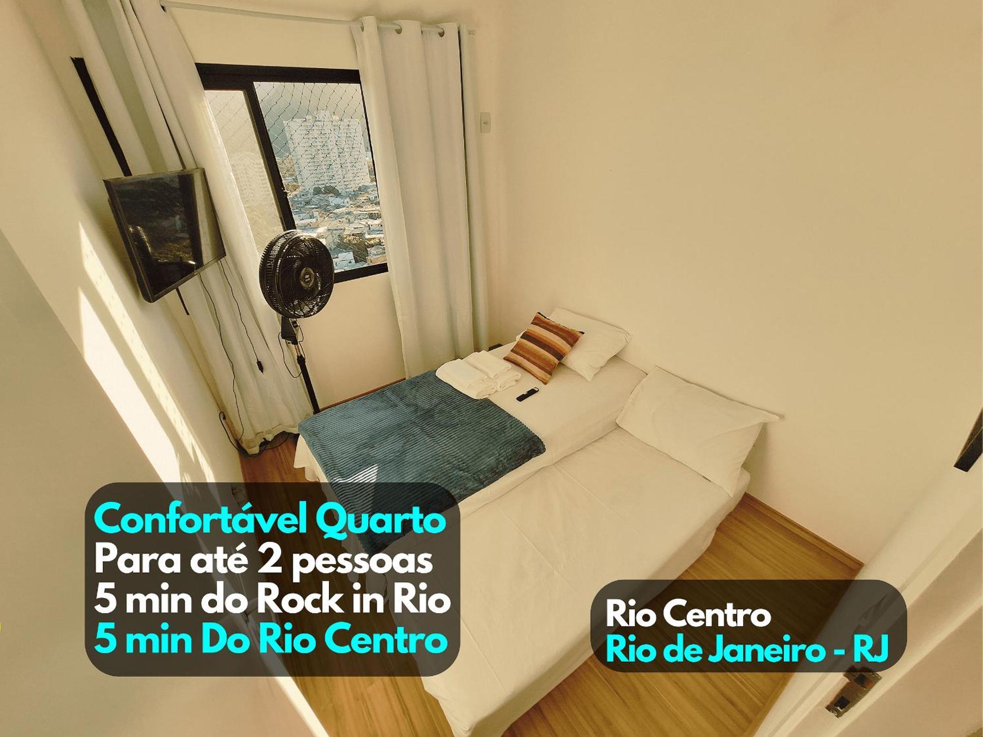 Quarto1 Privativo Em Apto Rio Centro Barra Olimpica - Com Anfitriao With Host Rio de Janeiro